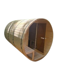 Home outdoor sauna barrel